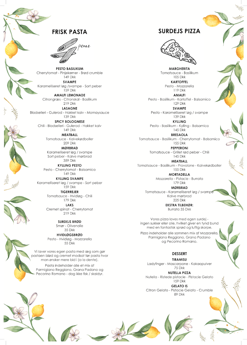 Menu Restaurant Amalfi-2