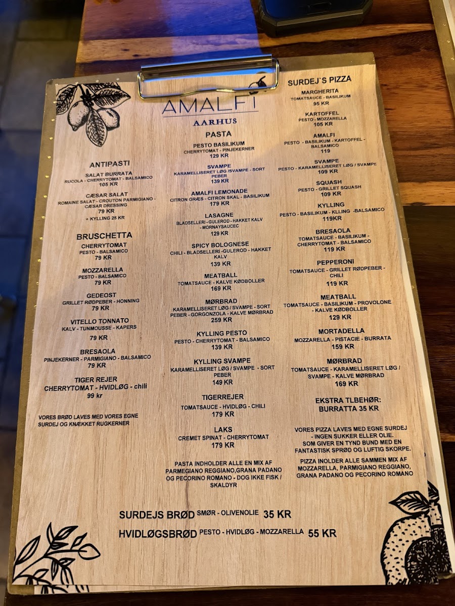 Menu Restaurant Amalfi-3